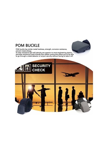 Erkekler İçin 2'li Taktik Kemer Paketi, 1,5" Naylon Askeri Bel Kemeri, Metal Tokasız