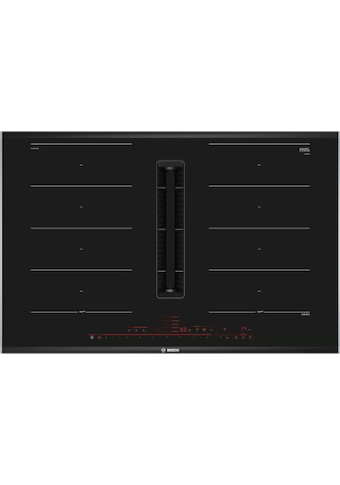 Bosch PXX875D67E Davlumbaz Entegreli İndüksiyonlu Ocak Siyah