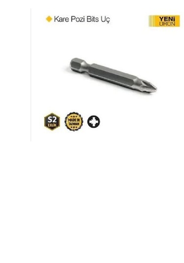 Gfb Kare Pozi Bits Uç Pz2x50mm