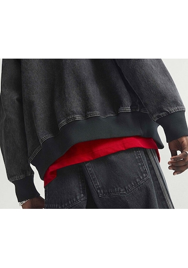 Adidas Denim Fb Tt Erkek Günlük Ceket Kd1516 Siyah Siyah