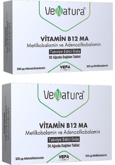 Venatura Vitamin B12 Ma Metilkobalamin Ve Adenozilkobalamin Takvi