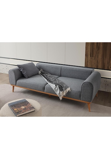 Rebull 3+3+1 Koltuk Takımı Gri