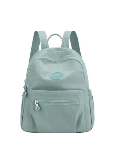 Ganzhoushop Sky Sırt Sırt Seyahat Omuz Okul Moda Mini Küçük Kapasiteli Çantası Çantası Çantası Büyük Blue De Çok Renkli