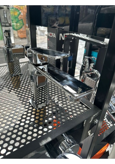 Boheme Fleko Levi Lavabo Bataryası Krom Krom