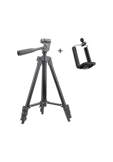Dymax Cep Telefonları Için 102 Cm Tripod + Çanta+Telefon Tutucu