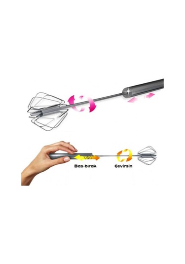 Büro Ev Ofis Mutfağı İçin Bas Çek Tip Karıştırıcı Mikser Aparat