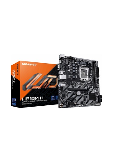 Gigabyte H810m H Ddr5 6400mhz Oc M.2 Vga/hdmı Pcıe 4.0 1851p Matx Anakart
