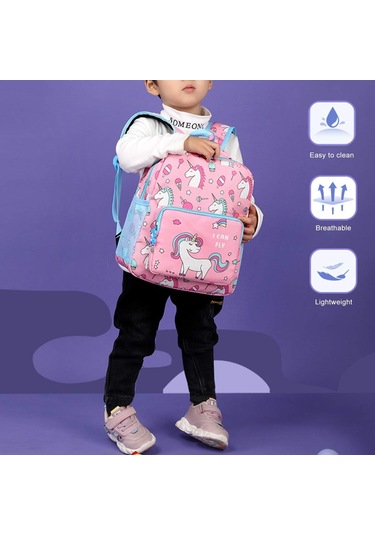 Lichen01 Tek Boynuzlu At Sırt Çantası Küçük Kız Ve Erkek Çocuklar İçin