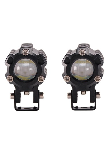 Offroad Sis Lambası 6.5 Cm X 4.5cm 6.5cm Beyaz-sarı 10w 12-80v Set