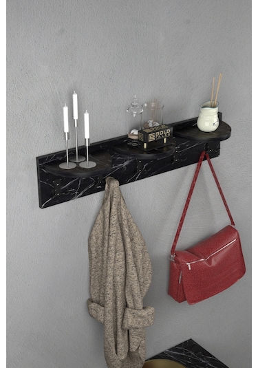 Askılık Duvar Elbise Askılığı Portmanto Bendir 80 Cm Diğer