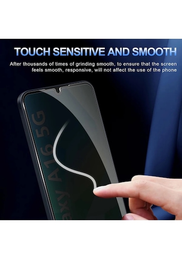 Logis Samsung Galaxy Uyumlu A26 Antistatik Tam Kaplayan Hayalet Ekran Koruyucu Cam