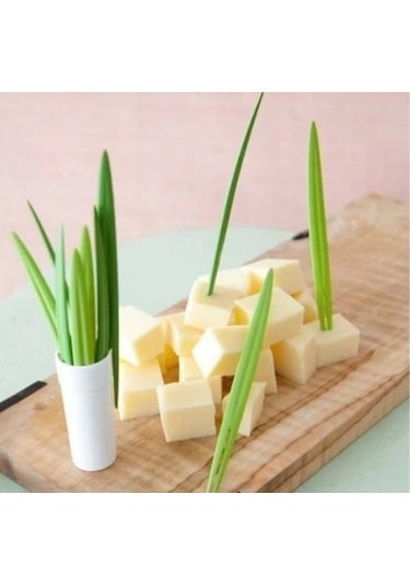 Yaprak Şeklinde Kokteyl Çubukları Renkli