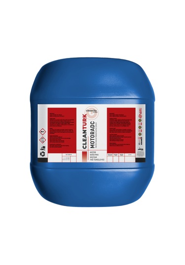 Cleanturk Motoradc Su Yağ Karışımı Temizleyici Radyatör Yağ Temizliği 30 Kg