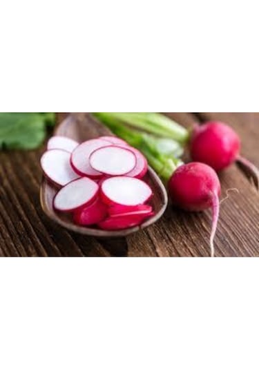 Kırmızı Iri Turp Tohumu Kırmızı Turp Tohumu 50 Adet Tohum