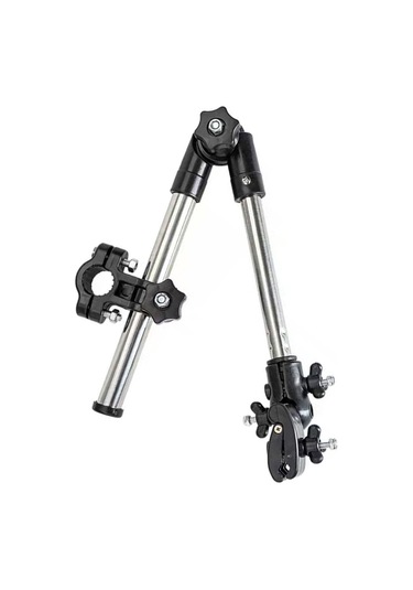 Dianziye Elektrikli Bisiklet Şemsiye Tutucu, Dayanıklı Paslanmaz Çelik, Abs Malzeme, Dağ Bisikleti Yolları İçin, Güneş Ve Yağmur Koruması