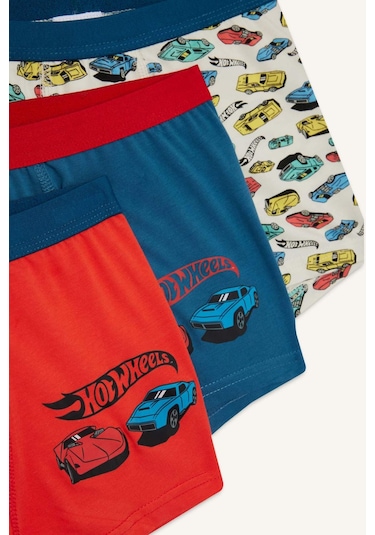 Defacto Erkek Çocuk Hot Wheels Penye 3lü Boxer G2553a825aurd26 Kırmızı-rd26 Defacto Erkek Çocuk Hot Wheels Penye 3lü Boxer G2553a825aurd26 Kırmızı-rd26