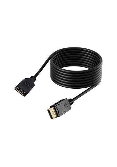Display Port Dişi Erkek Uzatma Kablosu Display Dişi Erkek Kablo 3m