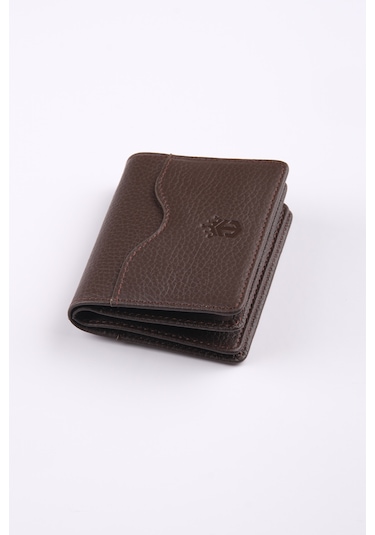 Ancora Leather Hakiki Deri Kartlık-26207 Kahve