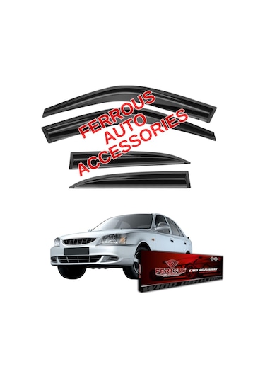 Hyundai Accent Milenyum Ferrous Cam Rüzgarlığı 4lü Set 2000 2003