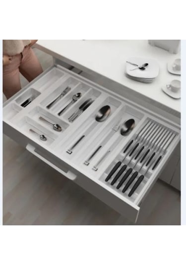 Çekmece İçi Kaşıklık Ve Bıçaklık Beyaz 84x48 Yandan Ve Boydan 4
