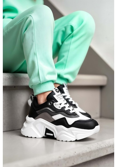 Dark Seer Kids Ds K 2110 Sneaker 2025 Kız Çocuk Siyah-füme