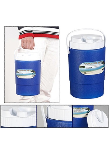 Dtcy 3l/8l Dış Mekan Yalıtımlı Soğutucu Öğle Yemeği Kutusu Kamp, Piknik, Plaj, Araba Çok Renkli