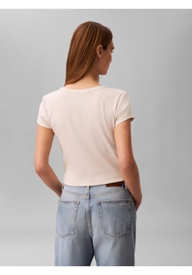 Calvin Klein Kadın Tişört-lv047c200g White