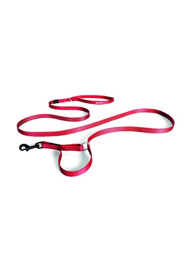 Ezydog 64258leash Vario 4 25mm 6 Kırmızı (180cm)Snapclip Gezdirme Kırmızı