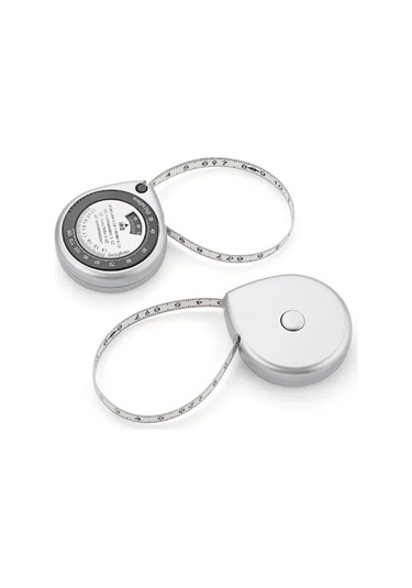 Basma Düğmesi Geri Çekme Ölçüm Testi Hesap Makinesi Bmı Fitness 150 Cm Vücut Kilo Kaybı Ölçü Yağ Bandı Kas Kütlesi