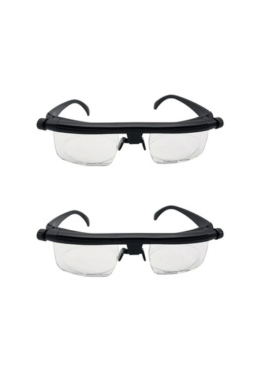 Vkemall Ayarlanabilir Odaklı Okuma Gözlüğü -6.0 +3.0 Diyoptri İle Net Görüş