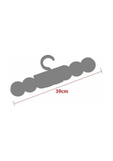 Fular Şal Atkı Eşarp Aksesuar Askısı Askılığı Dolap Düzenleyici Mavi