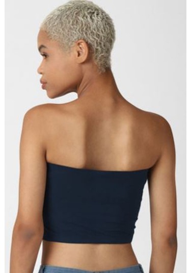 Rooted-kadın Straplez Tube Top Astarsız Lacivert Rooted-kadın Straplez Tube Top Astarsız Lacivert