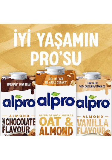 Alpro Yulaf Badem Sütü 1 L