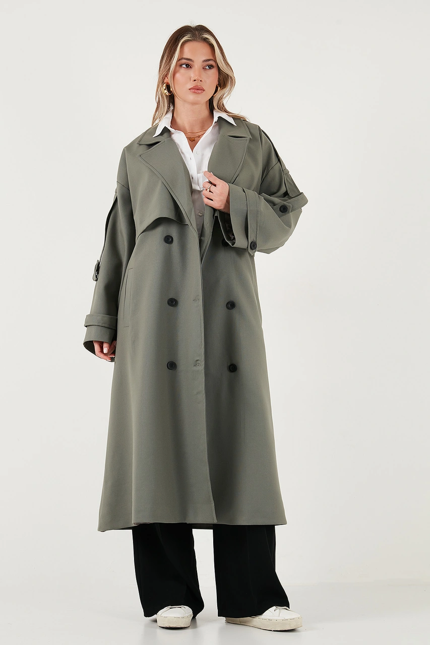 Lela Bayan Trençkot 6839476 Haki Haki