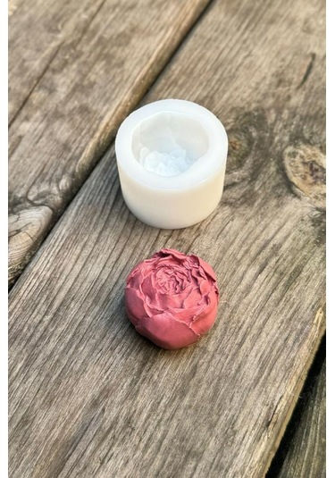 Top Şakayık Tekli Silikon Mum Kalıbı