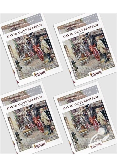 David Copperfield 4 Cilt - Charles Dickens