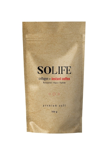 Solife Kolajenli Hazır Kahve Premium Soft 100 G