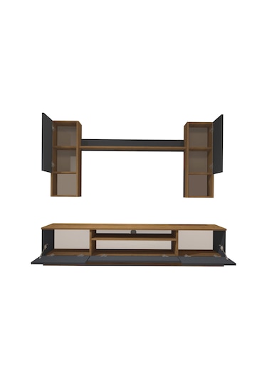 Decoraktiv Trendstyle 5das Mdf Tv Ünitesi Tv Sehpası Pera - Antrasit
