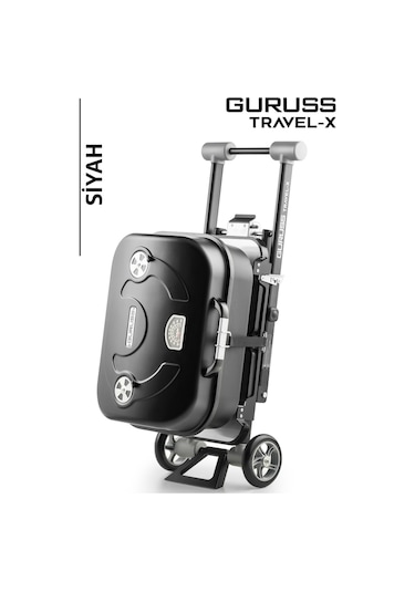 Guruss Travel-x Taşınabilir Mangal Siyah Model:grs40