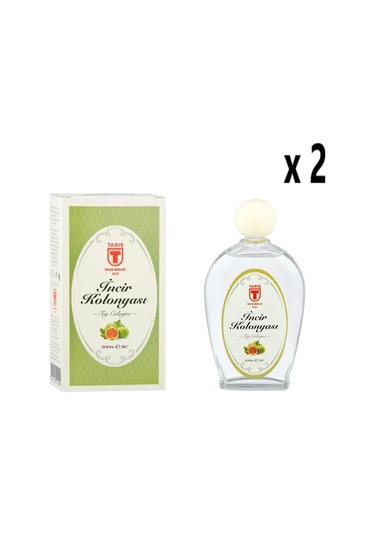 Tariş 80 Derece İncir Kolonyası Cam Şişe 200 ML x 2