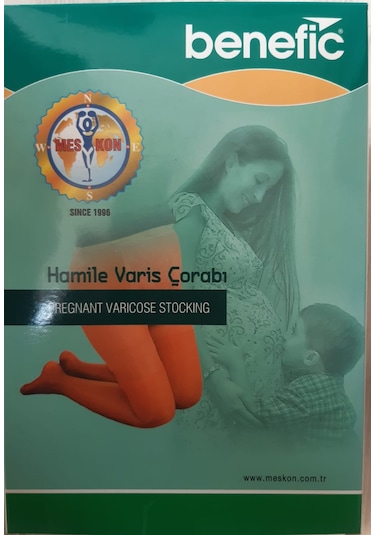 Benefic Hamile Varis Çorabı Ten Rengi Standart 5 Beden Kapalı Hamile Külotlu