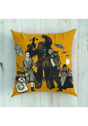 Taç Lisanslı Kırlent Star Wars Force 45x45