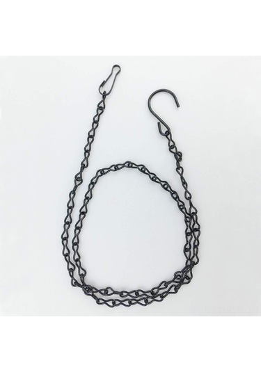 Xindoker 5'li Paket Gümüş Askı Zincirleri, 9.5 İnç, Çiçek Saksıları, Kuş Yemlikleri, Süsler İçin Ayarlanabilir Bahçe Ve İç Mekan Asma Aletleri Gümüş