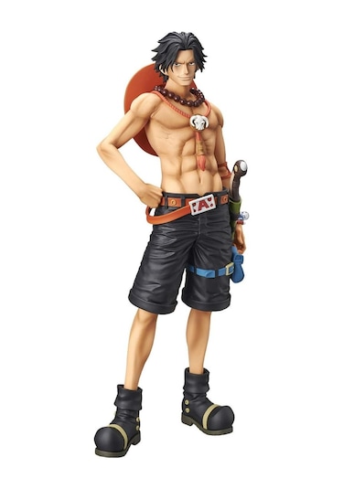 Banpresto Orijinal One Piece Figürü Portgas D. Ace Grandline 21 Cm