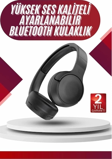 Ceylan Adam Yeni Nesil Kulak Üstü Bluetooth Kulaklık Type-c Girişli Yüksek Ses Kaliteli
