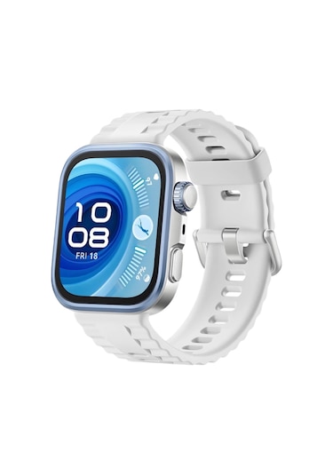 Huawei Fit 4 Nova Silikon Kordon - Beyaz