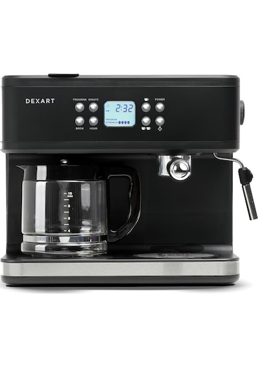 Dexart Home Barista 3-in-1 Filtre Kahve & Espresso Makinesi