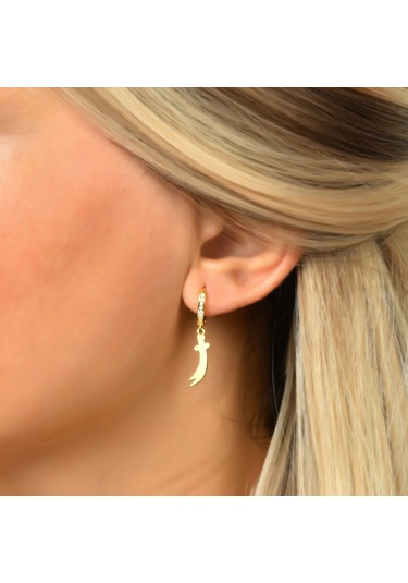 Zülfikar Taşlı Gümüş Küpe - Rose Rose