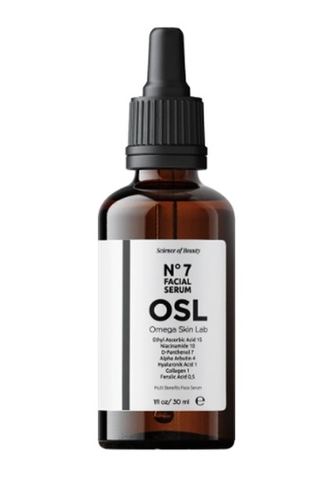OSL Omega Skin Lab Tek Üründe 7 Aktif No:7 Cilt Bakım Serumu 30﻿﻿ ML