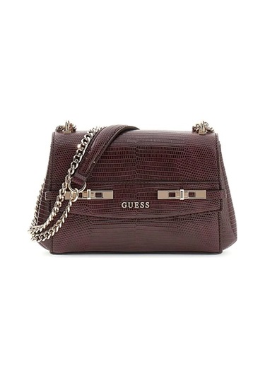 Guess Melinda Kadın Çapraz Çanta Hwkl9933780 Bordo